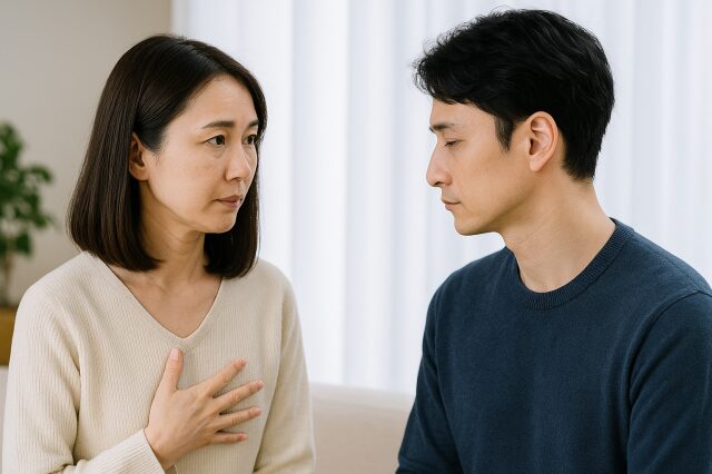 冷静に言葉を伝える