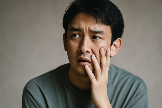 魂の繋がりを恐れる男性