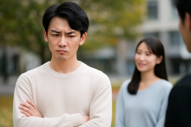 嫉妬男性