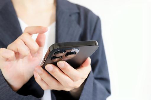 スマホ操作