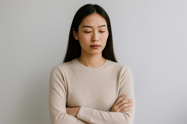 冷静な女性