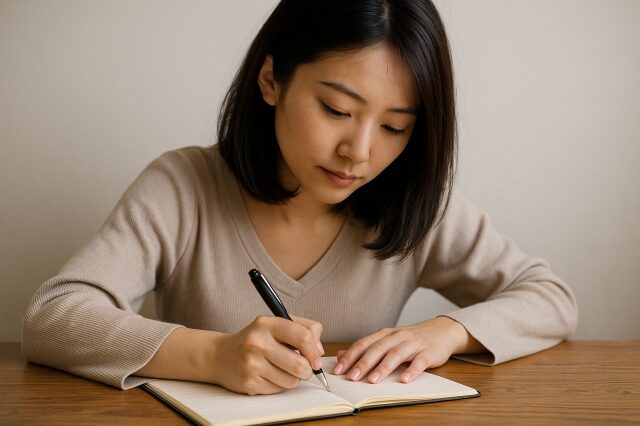 感情を言葉にして解放する